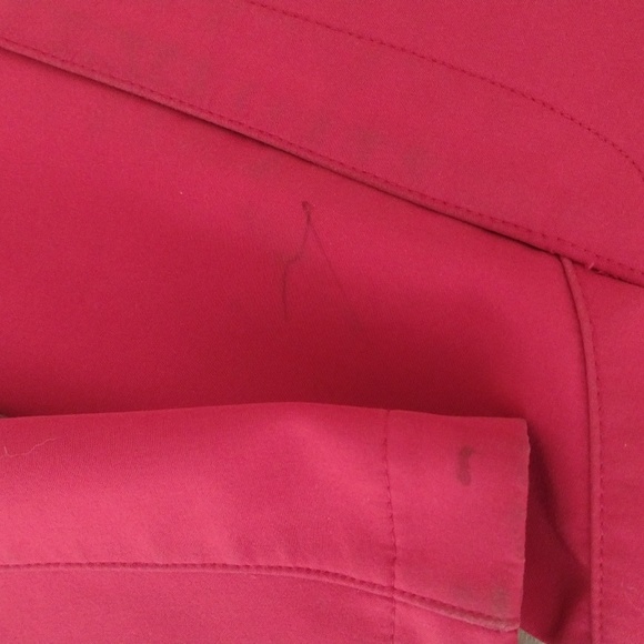 Cabela's Red Full Zip Fleece Lined Mid Weight Jacket Size L - Picture 11 of 15